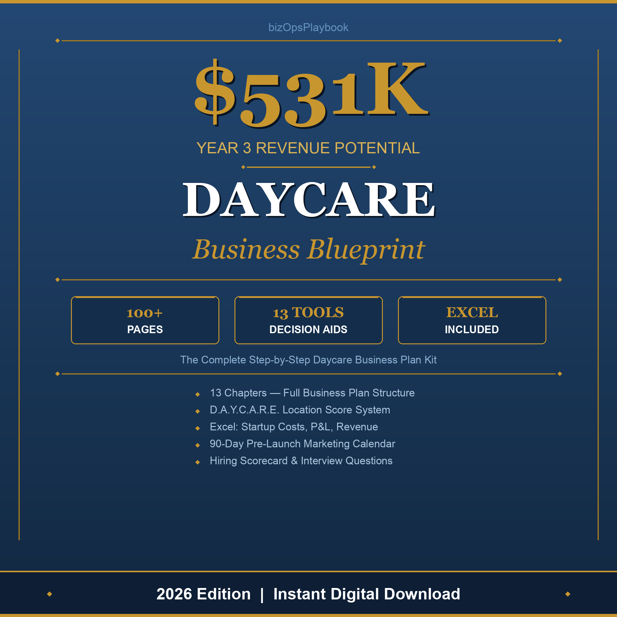 Open a Daycare That's Full by Month 10